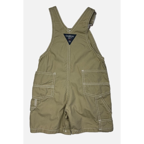 VINTAGE OSHKOSH OVERALL SHORT, SIZE 18 MONTHS - Picture 3 of 3